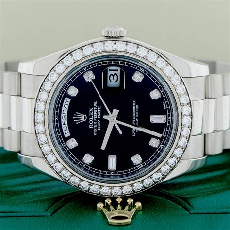 white day date rolex|rolex presidential 41mm white gold.